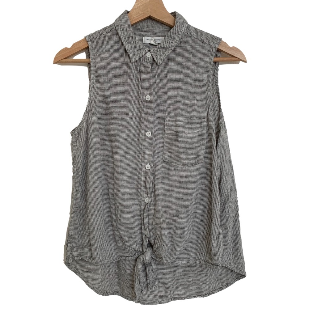 Beach lunch lounge linen cotton tank
